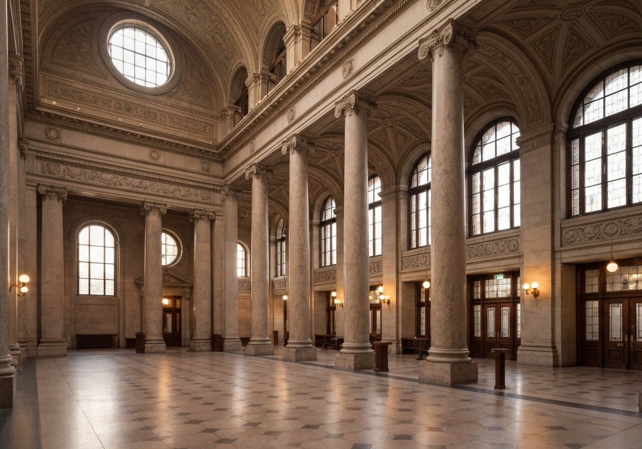 Fusie-advies — monumentaal gerechtsgebouw